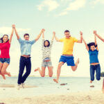 Przyjaciele na plarzy