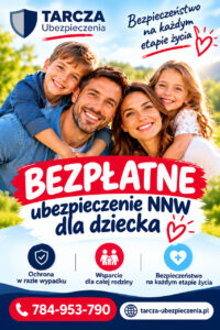 TARCZA Ubezpieczenia - Rodzina cieszy się wspólnym czasem.